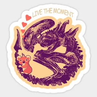 Live the Moment Sticker